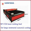 Double head laser cutting machine for mass production